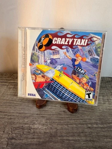 Crazy Taxi (Sega Dreamcast, 2000) - CIB w/ Manual - Untested