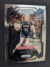 2024 Panini Prizm Monopoly WNBA # 34 Julie Vanloo RC - Washington Mystics (NM)