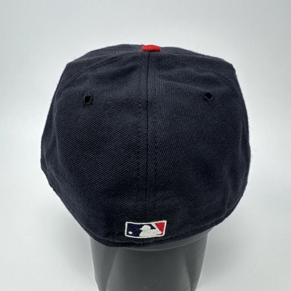 Vtg MLB California Angels New Era Fitted Wool Diamond Collection Hat Size 7 1/8 - Image 4 of 4