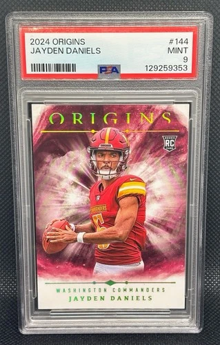 2024 Panini Origins - Rookies Jayden Daniels #144 (RC) MINT PSA 9!!