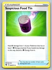 Pokemon Uncommon Suspicious Food Tin Champion's Path (CHP) Normal 66/73 NM