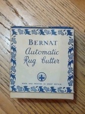  J3 --- Automatic Rug Cutter made by Bernat  Sons in England In Original Box