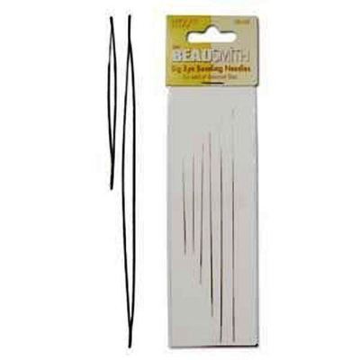 6 BeadSmith Big Eye Needles 6 Needles in Four Sizes - Easiest Needle To Thread