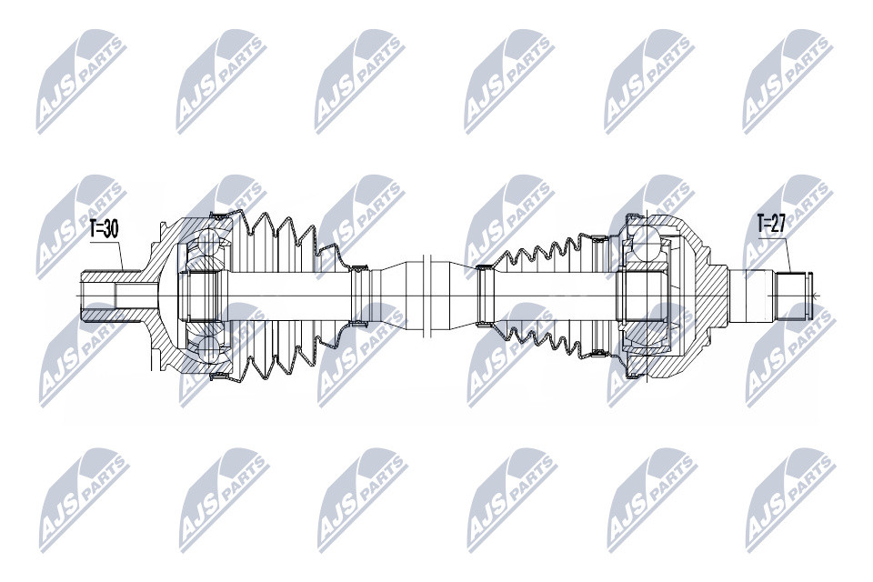 N.T.Y. NPW-ME-066.NTY Drive Shaft for MERCEDES-BENZ - Image 7