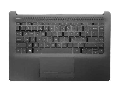 PASST FÜR HP 14-CM0610NG TASTATUR KOMPLETT GEHÄUSE HANDAUFLAGE TOUCHPAD UK SCHWARZ - Bild 2 von 4