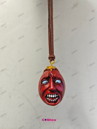 Anime 1997 Berserker Guts Griffith Ei des Königs Anhänger Halskette Alter Halsband Schmuck - Bild 6 von 12