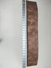 Bubinga Kewazinga Raw Wood Veneer Sheets 4.25 x 26 inches Lot 841