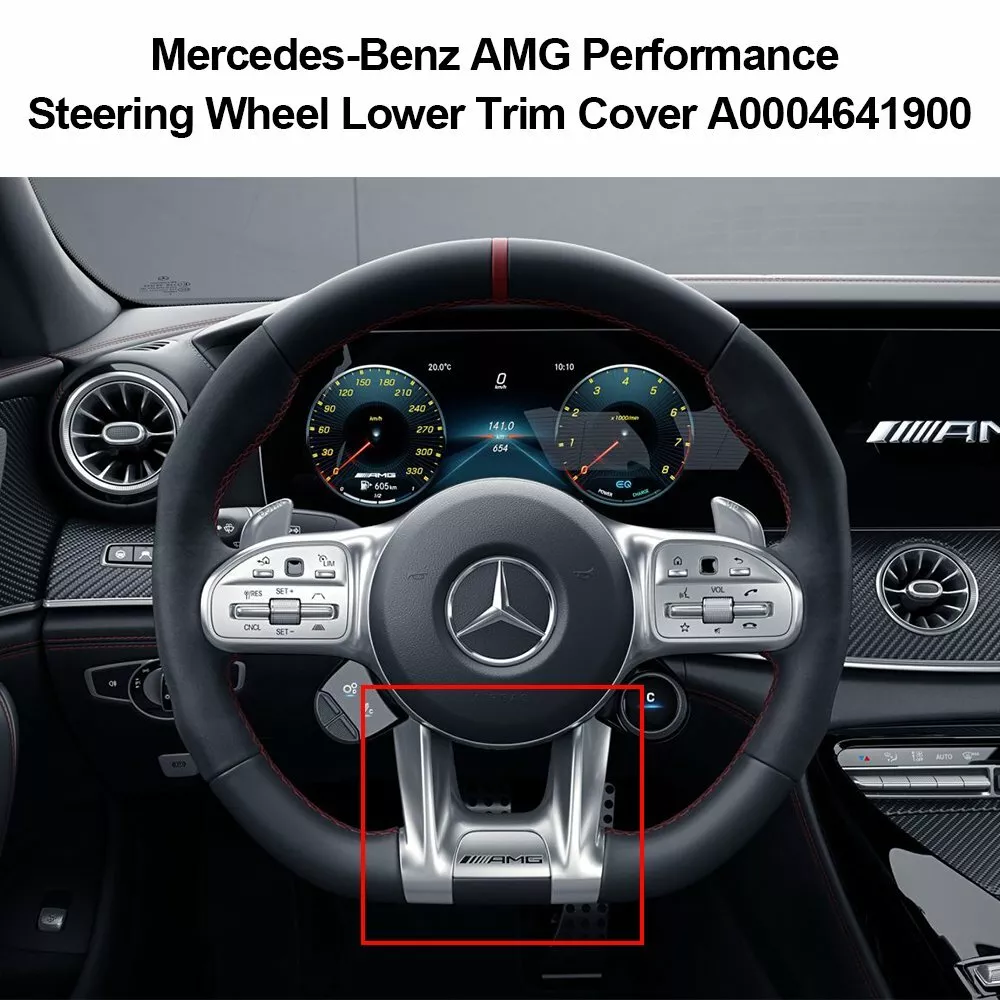 Mercedes amg steering wheel clearance cover