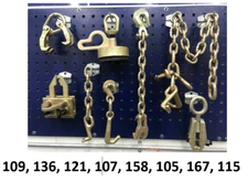 AUTO BODY FRAME MACHINE 8 PIECE CLAMPS & TOOLS COMBO DEAL Collision Repair tools