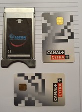 CI-Modul DVB Aston 1,5 mit Cyfra+ Canal+ Kart...