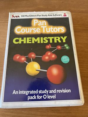 Pan Kurs Tutoren Chemie Software für BBC Model B / ELECTRON Kassette und Boo