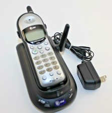 AT T Black 1145 Cordless 2.4 GHz Telephone Caller ID