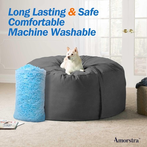 Bean Bag Filler 30lbs Bean Bag Filling Pillow Refill, Shredded Memory Foam Fi... - Picture 9 of 9