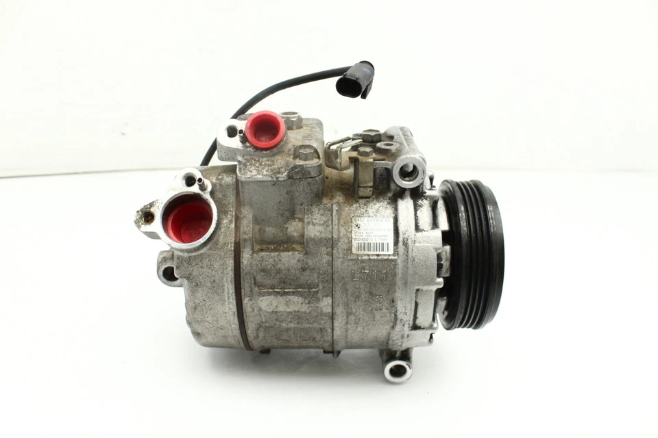 BMW 525i 530i 2004-2005 compresor de aire acondicionado 645114 OEM DENSO B2052 Foto 3 de 4