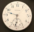 Antique 1901 Lady Waltham Model 1890 Pocket Watch Movement Parts/Repair 6s 16j