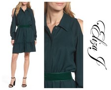 ELIZA J SEXY CHIC & TRENDY COLD SHOULDER COCKTAIL DRESS Sz 6 NEW $ 188