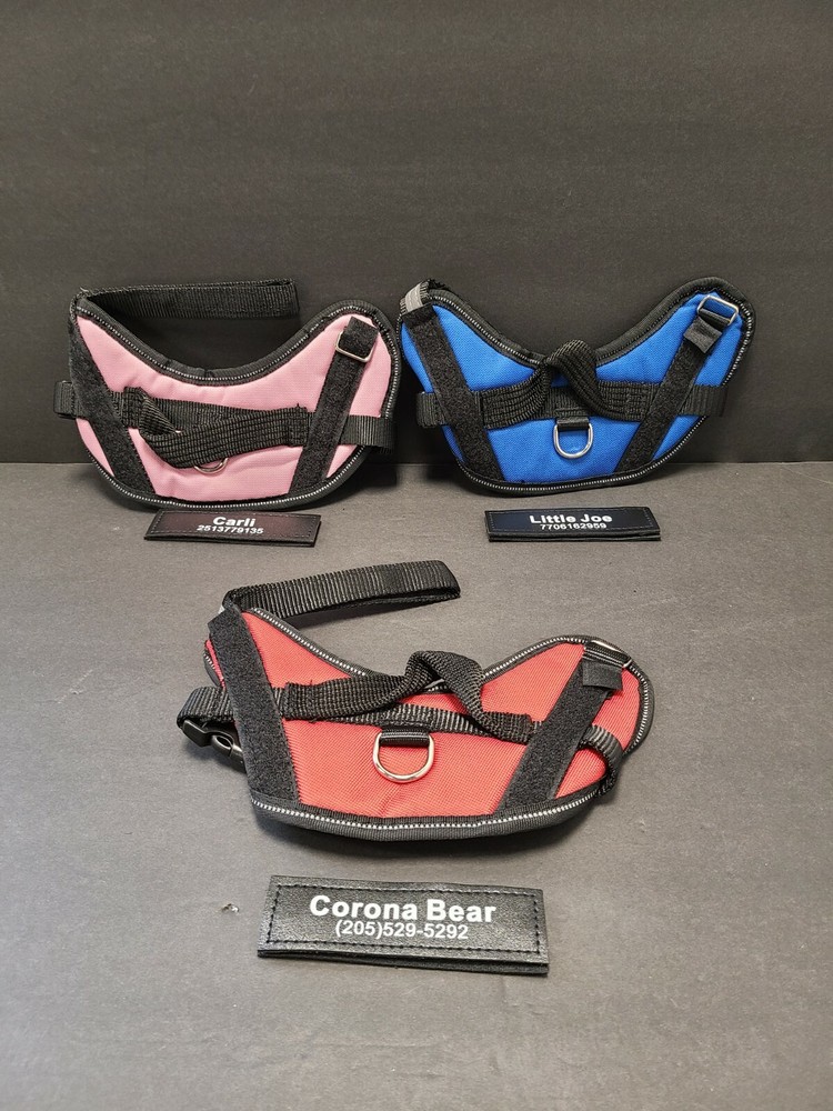 Dog Harness Size XS 3 pack