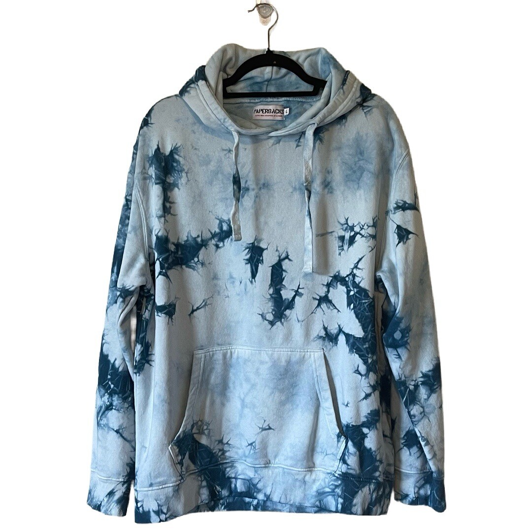 トップス BALLET RIBBON ACID WASH HOODIE DEEP BLUE Dnzzs Acid Wash Hoodie Vintage Light Blue Hoodie at Amazon