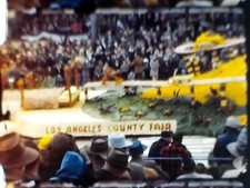 1949 8mm Film Tournament of Roses Pasadena, CA Parade Wildcats Vs Golden Bears