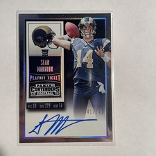 2015 Panini Contenders Football Cards - SP/SSP Print Runs List Added 2