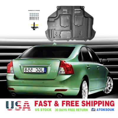 For 2008-2011 Volvo S40 Under Engine Lower Cover Splash Shield Mud Guard Board