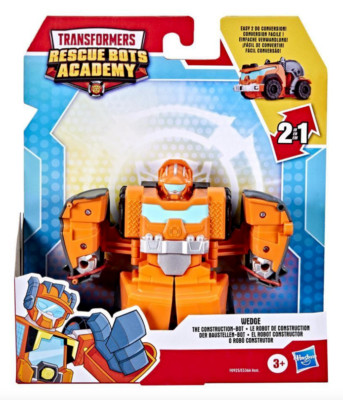 Transformers Rescue Bots Academy Wedge The Construction (F0925) 2 Spielmodi!