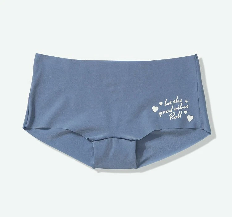 Victorias Secret Pantalones Cortos a Cuadros a Rayas No Show Crudos SEXY NUEVOS CON ETIQUETAS Sin Costuras ROSA Foto 4 de 4