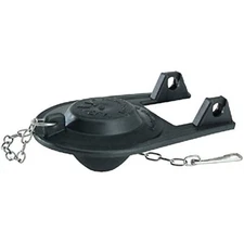 Korky Toilet Flapper Black Rubber For Universal 2 in.