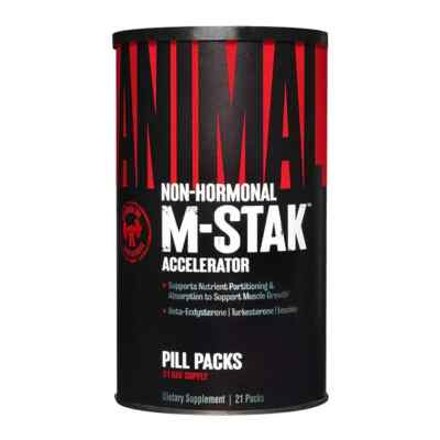 Universal Nutrition Animal M-Stak 21 Packs The Non-Hormonal Anabolic Stack New