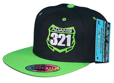 CUSTOM MOTOCROSS NUMBER PLATE HAT FLAT 
