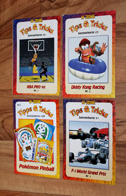 Old Collectible Card Diddy Kong Racing F-1 World Grand Prix NBA PRO 98 PS1 N64 | eBay Old Collectible Card Diddy Kong Racing F-1 World Grand Prix NBA PRO 98 PS1 N64 | eBay