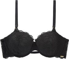 NWT DKNY DK4500 Women's Superior Lace Balconette Bra