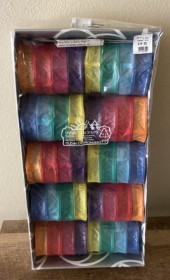 Department 56 RAINBOW Paper Lantern String Lights Set Of 10 NEW