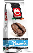 NAPOLI: 1KG ITALIAN BLEND ROASTED COFFEE BEANS: INTENSE, DARK & PERSISTENT 18.70 per kilo