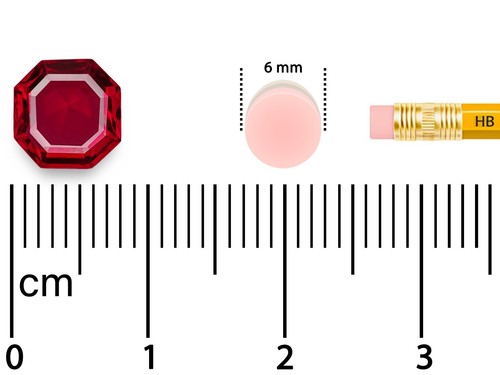 Spinello birmano certificato GIA & IGI 1,98 ct. sangue di piccione naturale non riscaldato raro - Foto 5 di 8