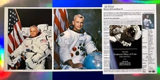 BRUCE McCANDLESS ASTRONAUT SIGNED AUTOGRAPHED NASA LITHO SCCS VERIFIED & BONUSES