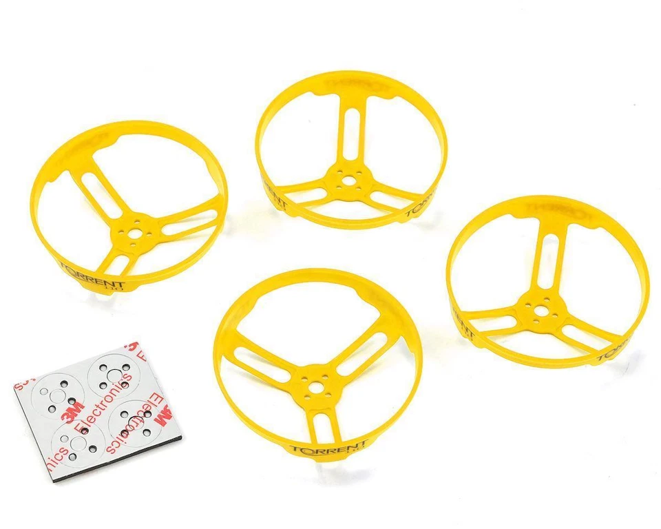 BLH04003YE Blade Torrent 110 FPV Drone Quadcopter Prop Guards ( Yellow ) (4) - Image 2 of 3
