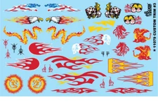 Custom Trim #3 Flames 1:24 1:25 Gofer Decals 11079