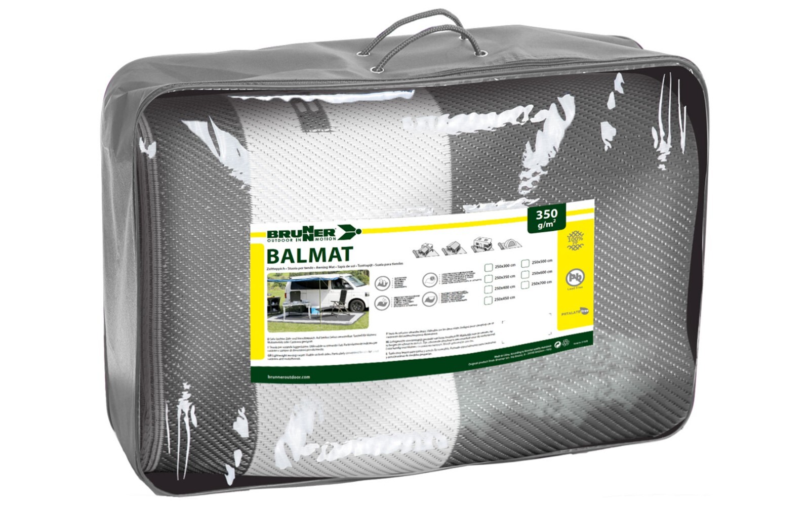 Brunner Balmat Continental Style Cushioned Breathable Groundsheet - 3.5 x 2.5 m