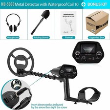 Detector De Metales Oro y Plata Gold Finder Metal Detector Waterproof Coil Bravo