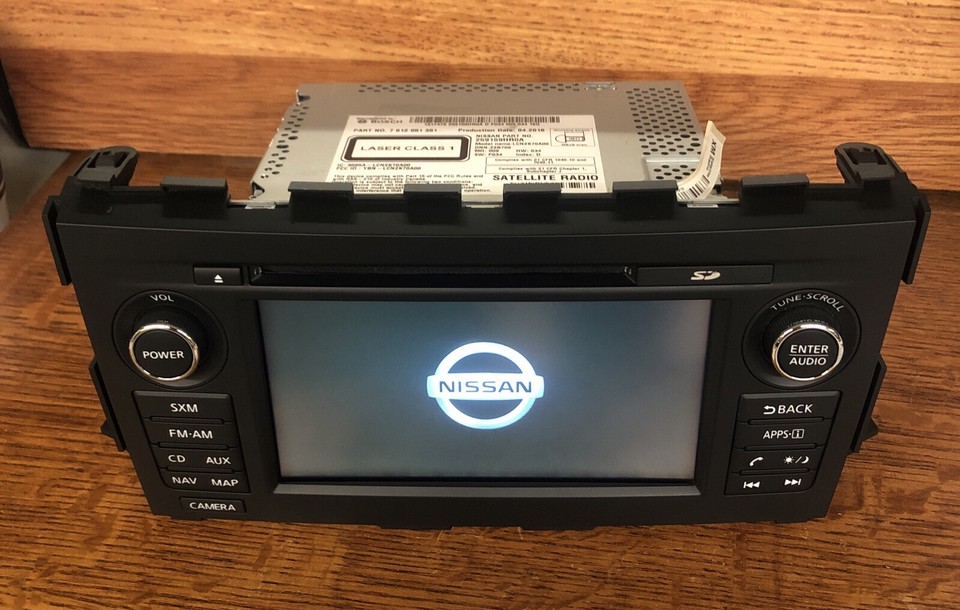 NEW 2016 Nissan ALTIMA OEM Radio Navigation CD Player XM Nissan Connect ...
