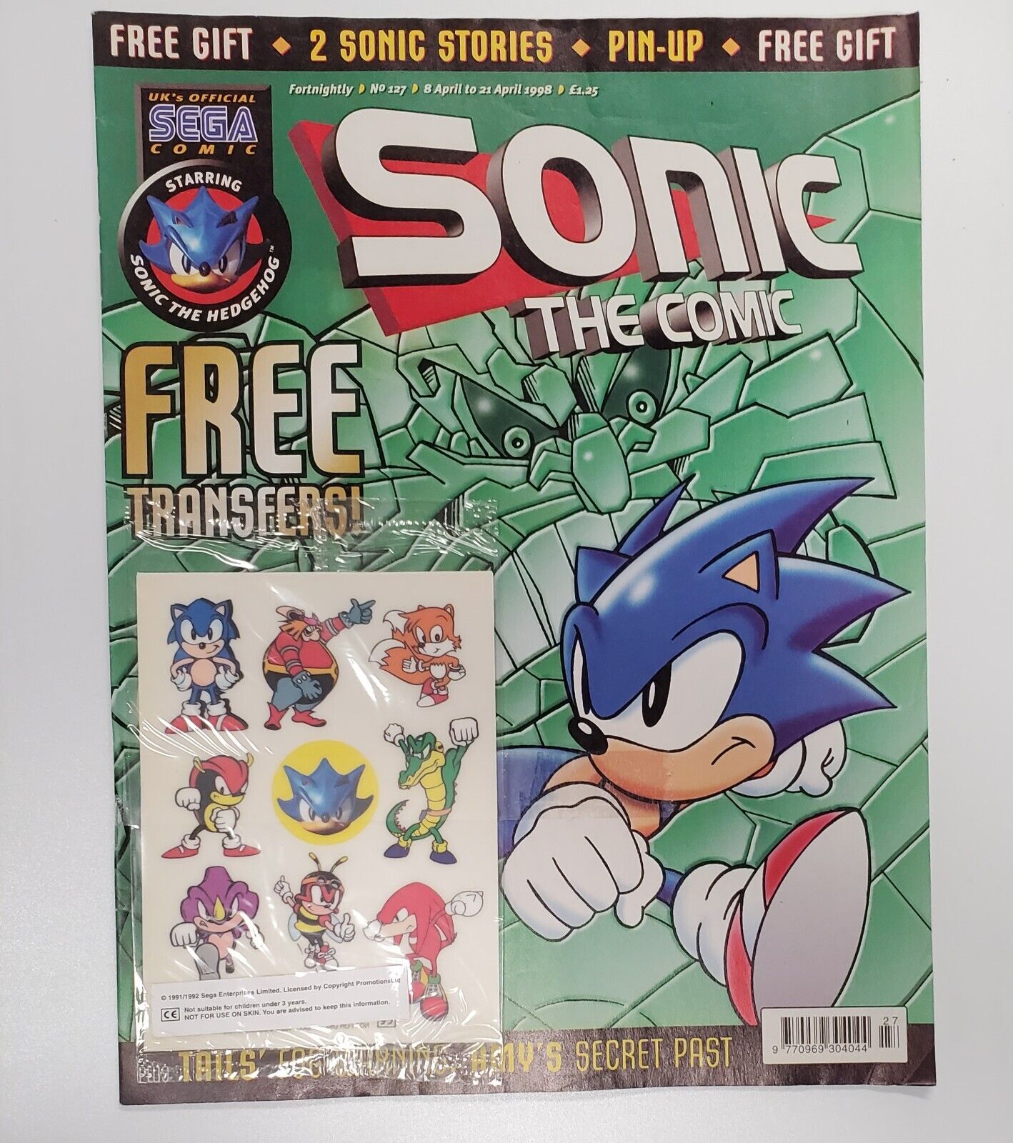 Fleetway Sonic Posters for Sale