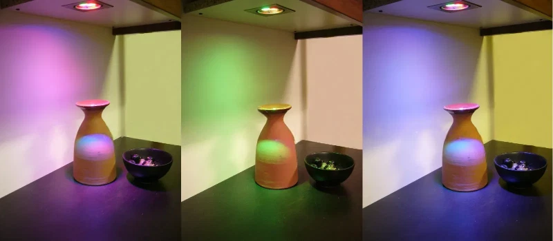 4x 3W LED RGB Colour Changing Spotlight Light Bulb Lamp GU10 E14 B22 MR16 GU5.3 - Image 2 of 4