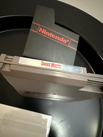 NES Nintendo SWORD MASTER Complete CIB (Box, Manual, Game) - RARE