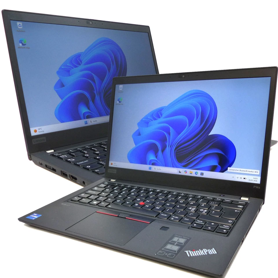 Lenovo ThinkPad P14s G2 · i7-1185G7 · 16GB · 512GB, Foto 1 von 4