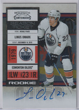 Linus Omark 2010-11 Panini Playoff Contenders Rookie Ticket Auto