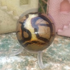 Kugel Sphere 5cm Septarie Nr.18 Zen Kristall Drachenstein Lebenswandel Sphere