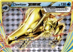 Clawitzer BREAK 35/114 XY - Steam Siege Holo Rare
