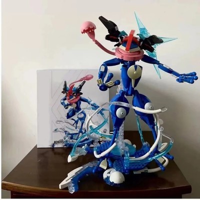   Official Pokémon LARGE 16'' Ash Greninja Building Blocks Set Creative Toy NEW