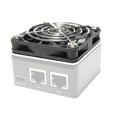 NanoPi R2S Cooling Fan - Intelligent Temp Control, Energy Saving